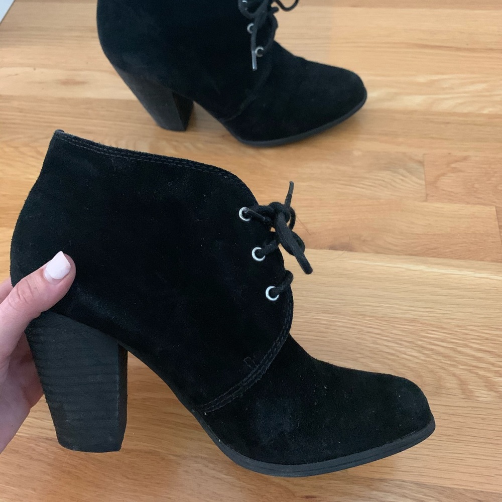 Bcbgeneration Black Block Booties - image 1
